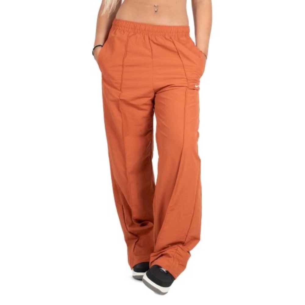 Nike Women's Wide Leg Orange Pants